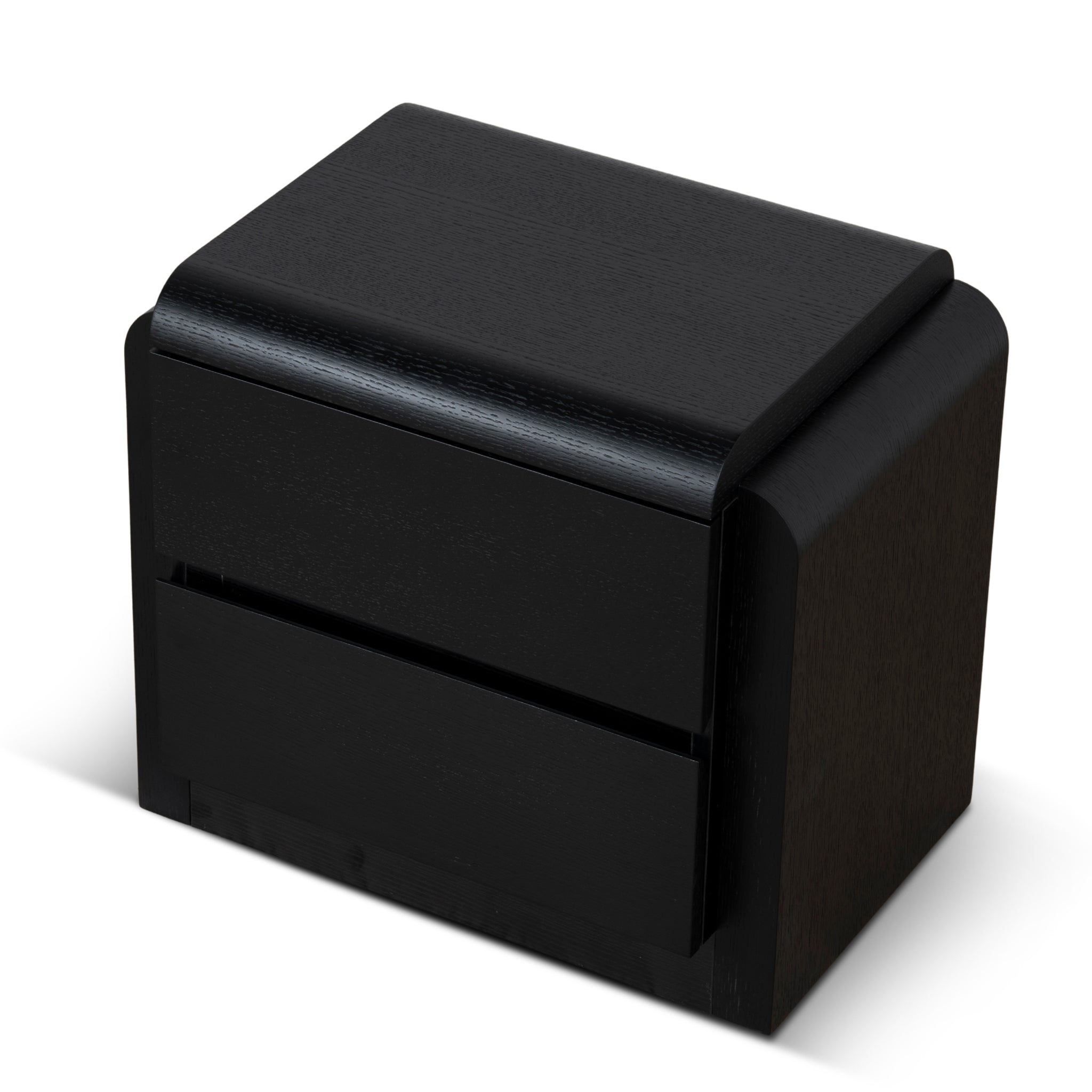 Aurelia Bedside Table - Full Black Bedside Table IGGY-Core