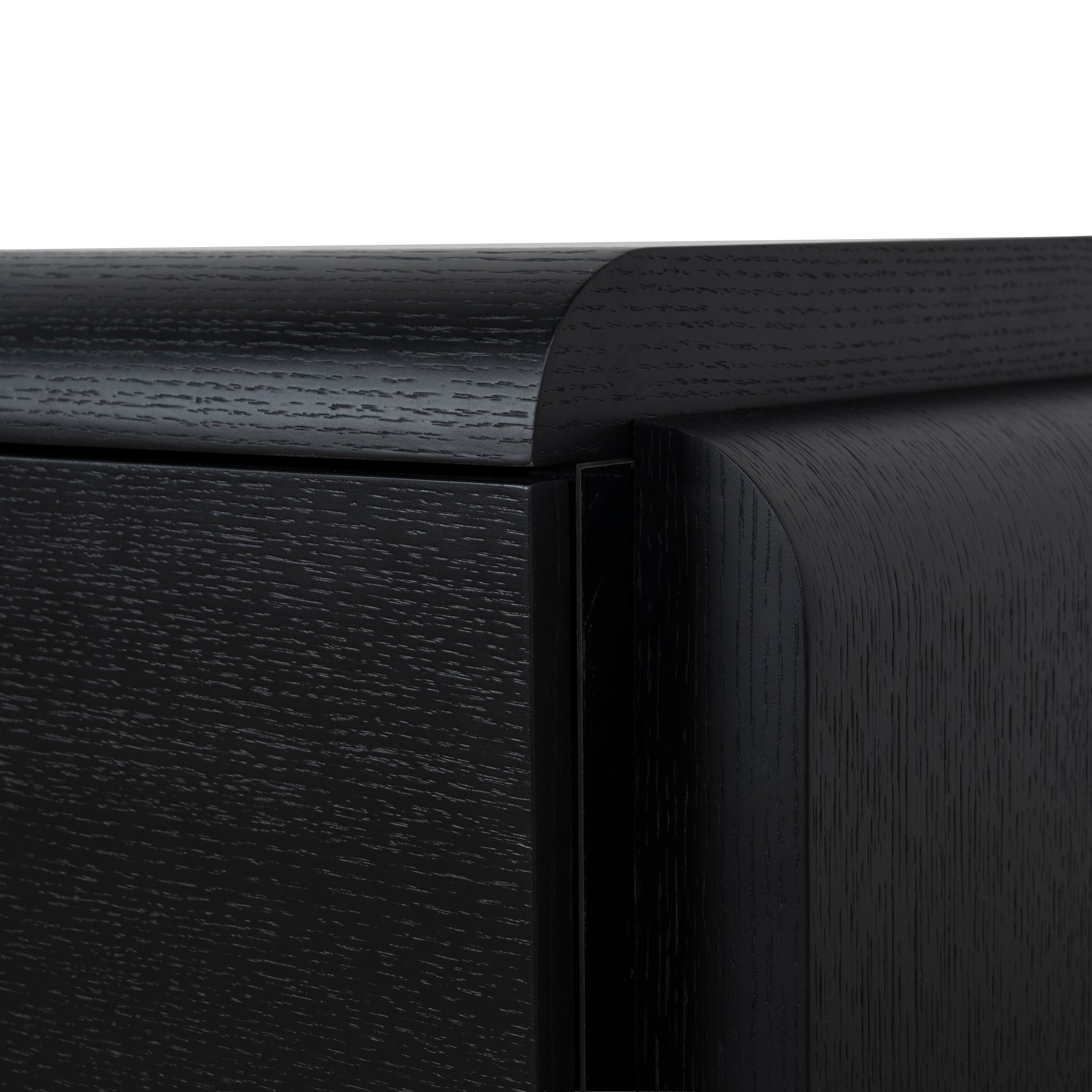 Aurelia Bedside Table - Full Black Bedside Table IGGY-Core