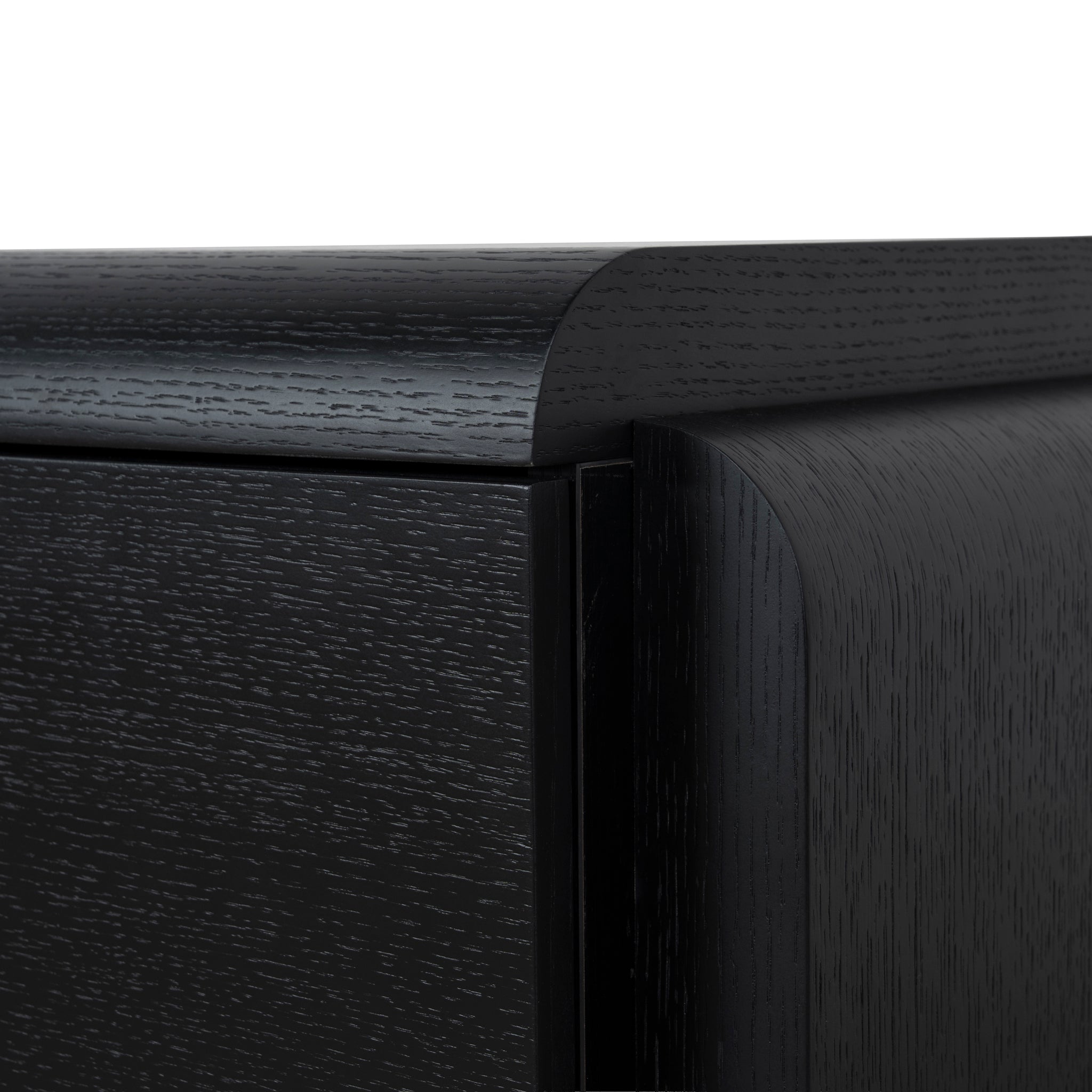 Aurelia Bedside Table - Full Black Bedside Table IGGY-Core