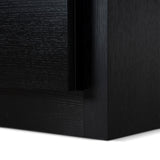 Aurelia Bedside Table - Full Black Bedside Table IGGY-Core