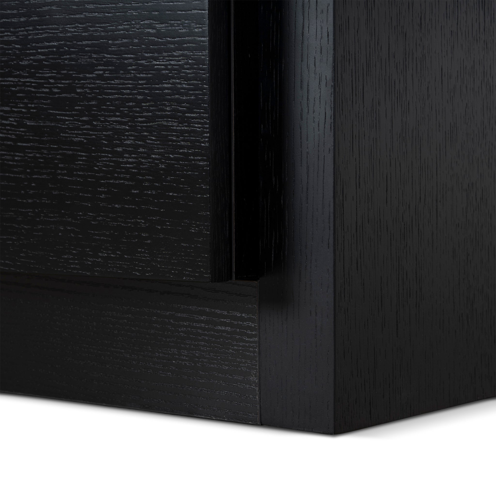 Aurelia Bedside Table - Full Black Bedside Table IGGY-Core