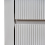 Nuvira Bedside Table - Warm Grey Bedside Table Iggy-Core