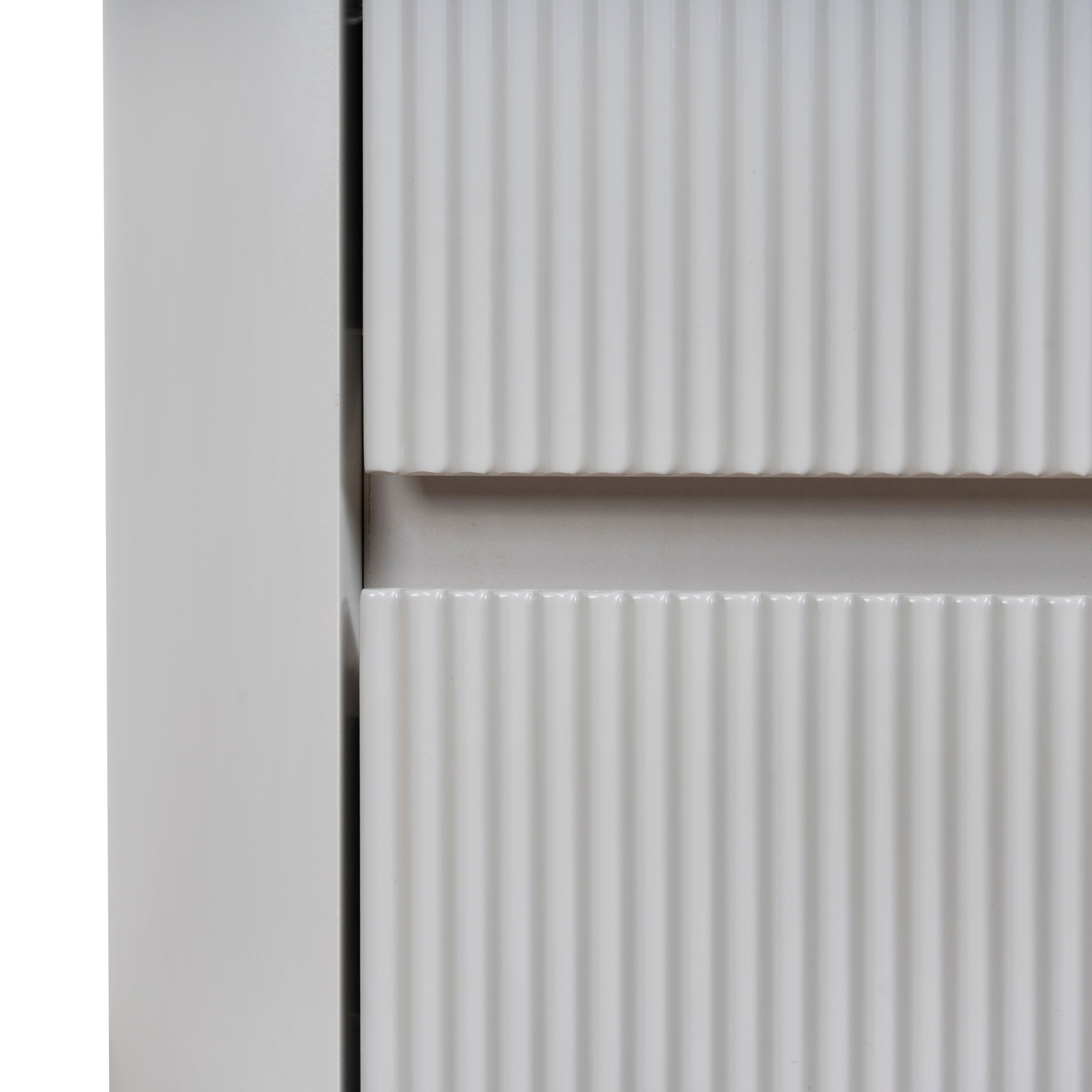 Nuvira Bedside Table - Warm Grey Bedside Table Iggy-Core