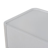 Nuvira Bedside Table - Warm Grey Bedside Table Iggy-Core