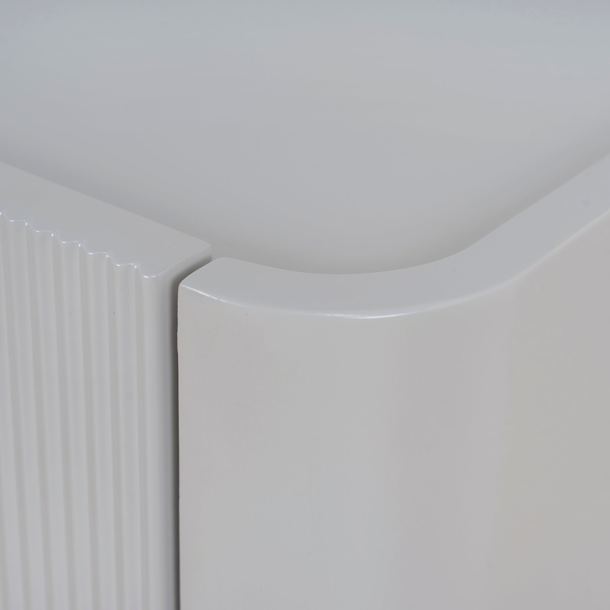 Nuvira Bedside Table - Warm Grey Bedside Table Iggy-Core