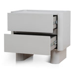 Nuvira Bedside Table - Warm Grey Bedside Table Iggy-Core