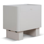 Nuvira Bedside Table - Warm Grey Bedside Table Iggy-Core
