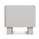 Nuvira Bedside Table - Warm Grey Bedside Table Iggy-Core