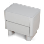 Nuvira Bedside Table - Warm Grey Bedside Table Iggy-Core