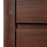 Rilano Bedside Table - Walnut Bedside Table Iggy-Core