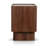 Rilano Bedside Table - Walnut Bedside Table Iggy-Core