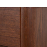 Rilano Bedside Table - Walnut Bedside Table Iggy-Core