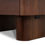 Rilano Bedside Table - Walnut Bedside Table Iggy-Core