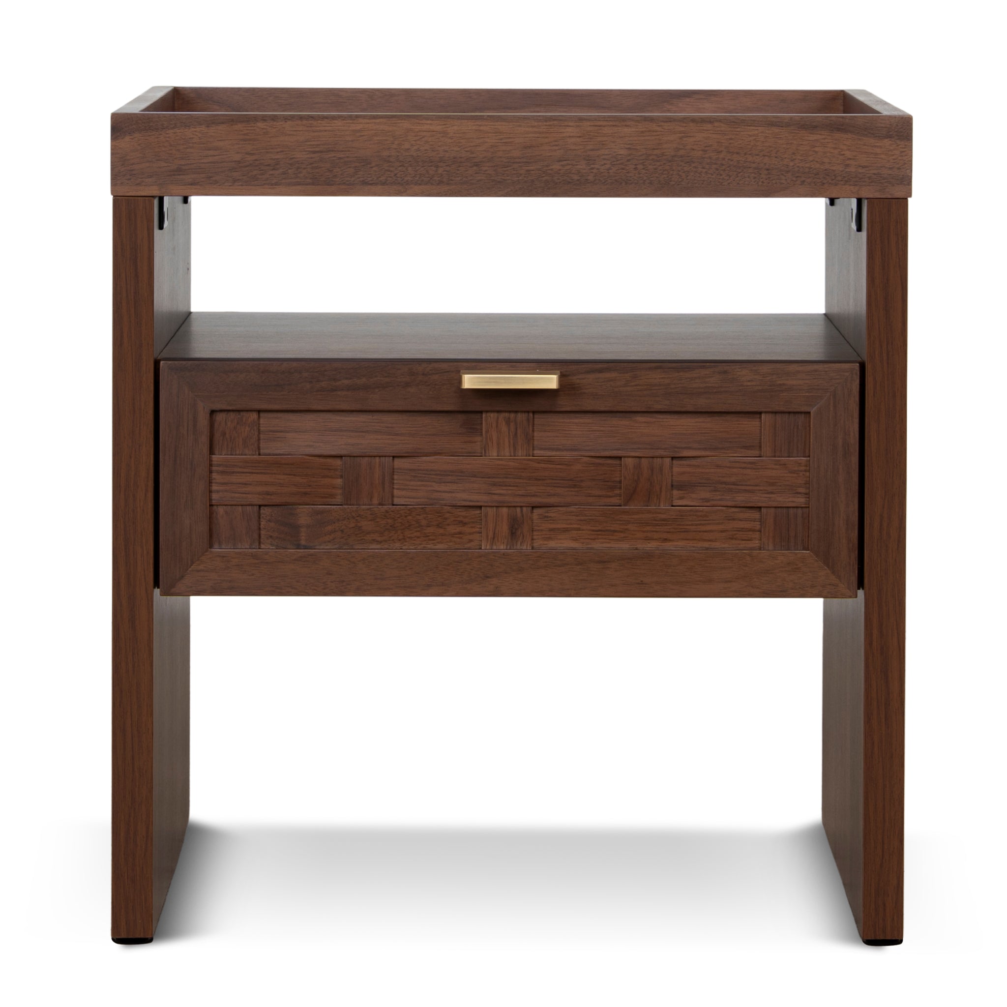 Kavelo Bedside Table - Walnut Bedside Table IGGY-Core