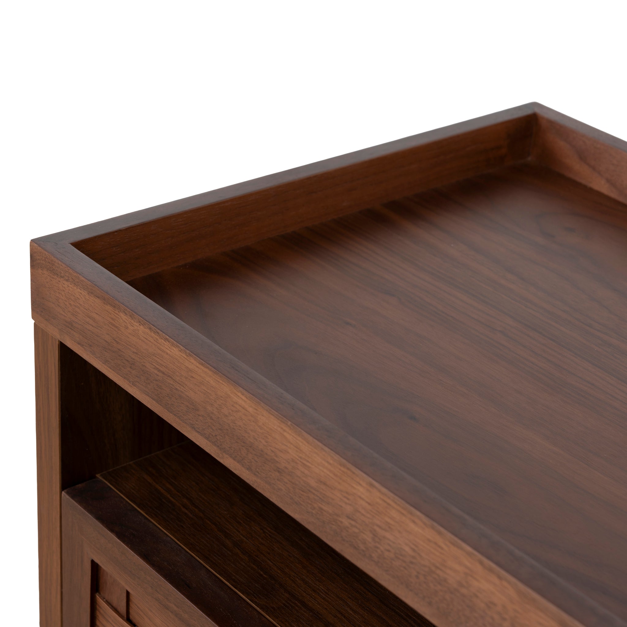 Kavelo Bedside Table - Walnut Bedside Table IGGY-Core
