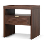 Kavelo Bedside Table - Walnut Bedside Table IGGY-Core