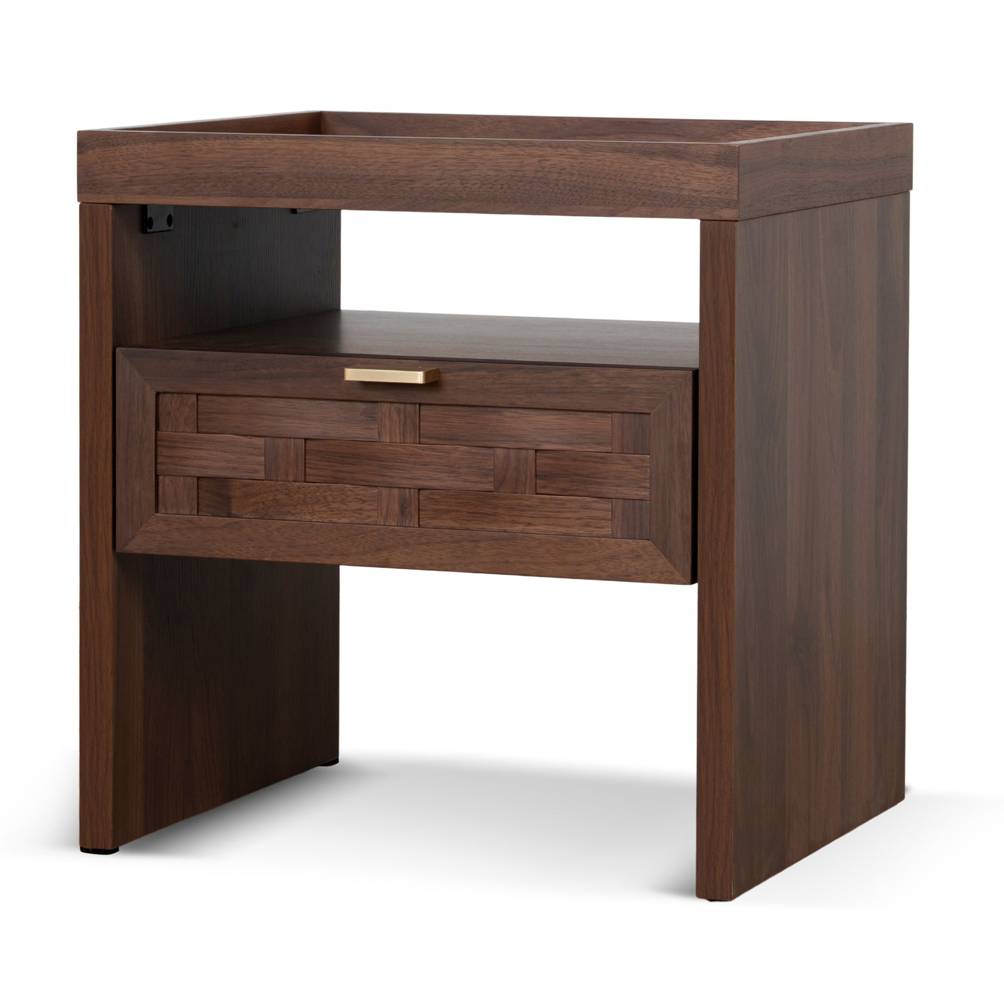 Kavelo Bedside Table - Walnut Bedside Table IGGY-Core