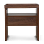 Kavelo Bedside Table - Walnut Bedside Table IGGY-Core