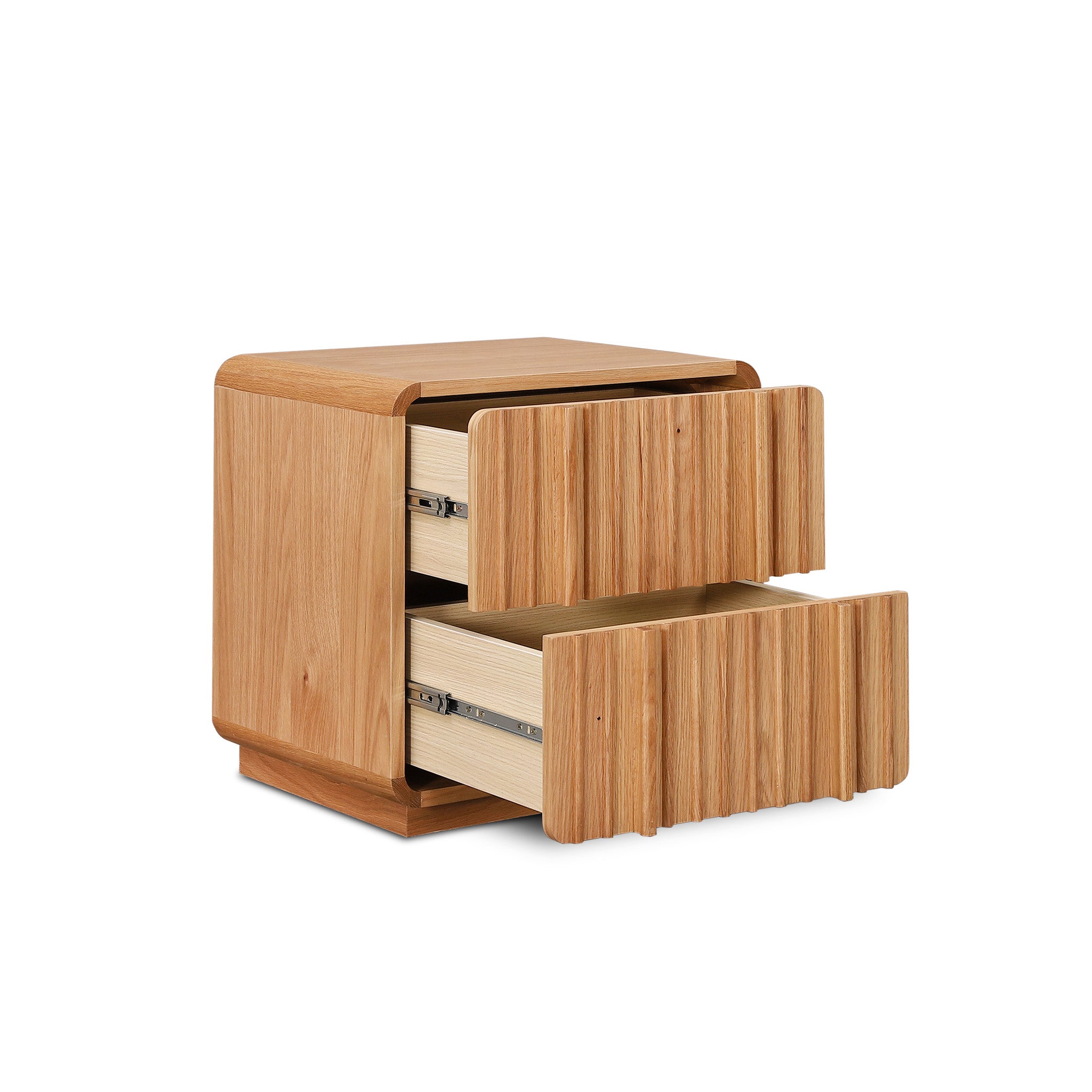 Elviano Bedside Table - Natural Bedside Table Marri-Core