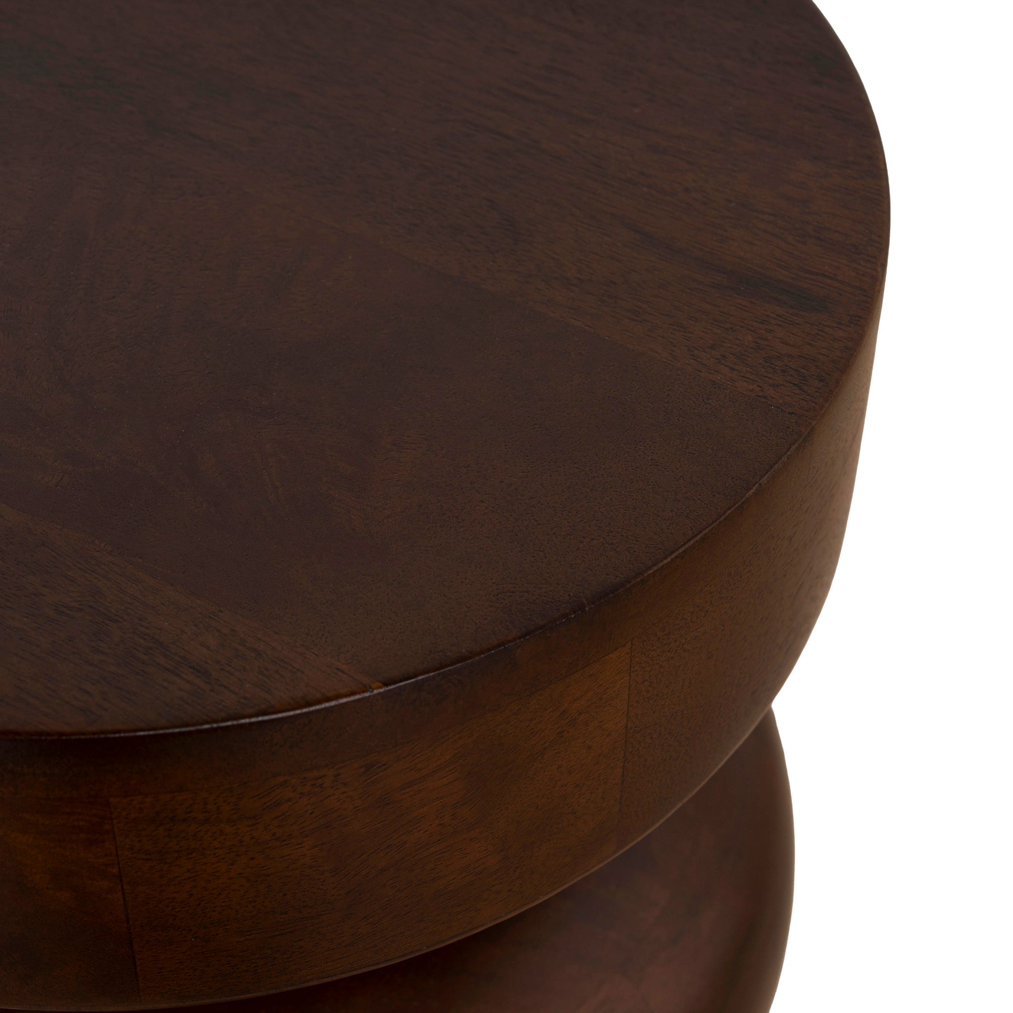 Sorren 33cm Side Table - Walnut Side Table Rebhi-Core