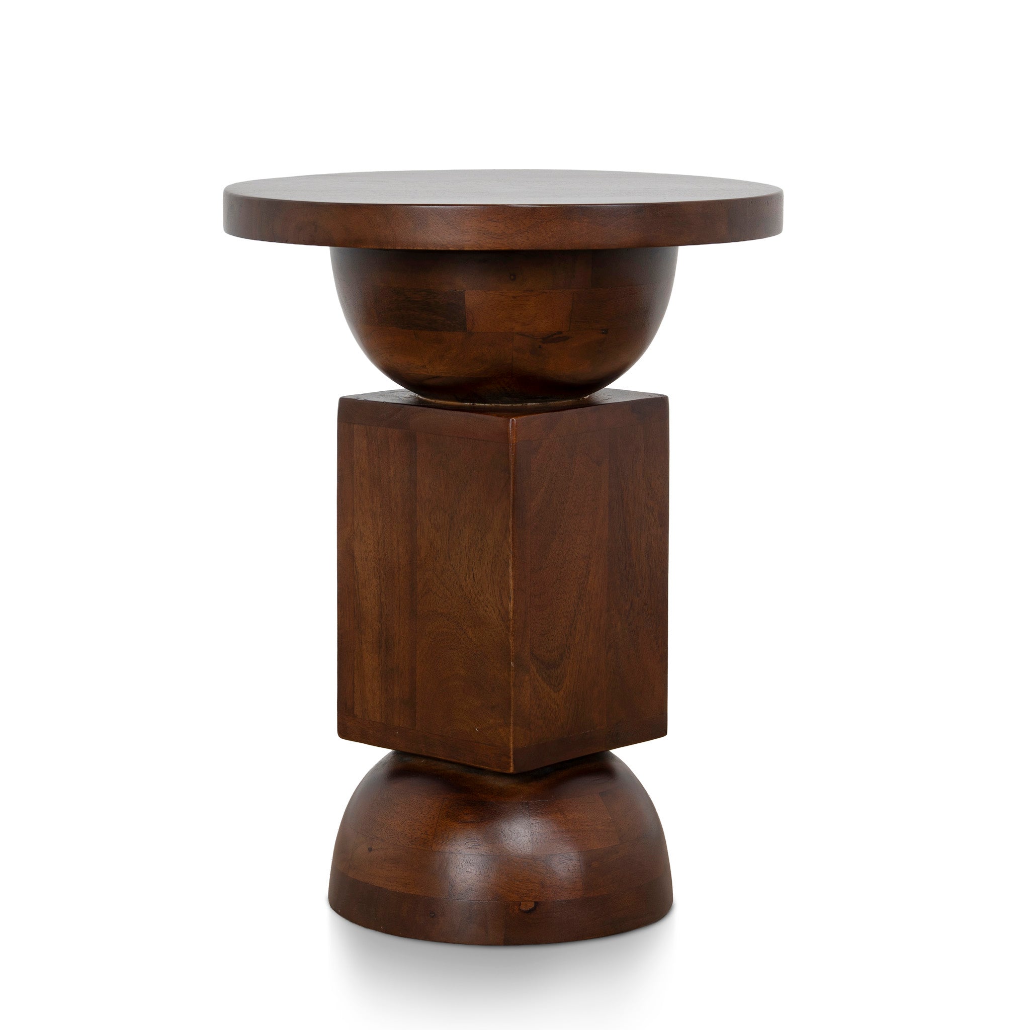 Calvado 35cm Side Table - Walnut Side Table Rebhi-Core