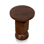 Calvado 35cm Side Table - Walnut Side Table Rebhi-Core