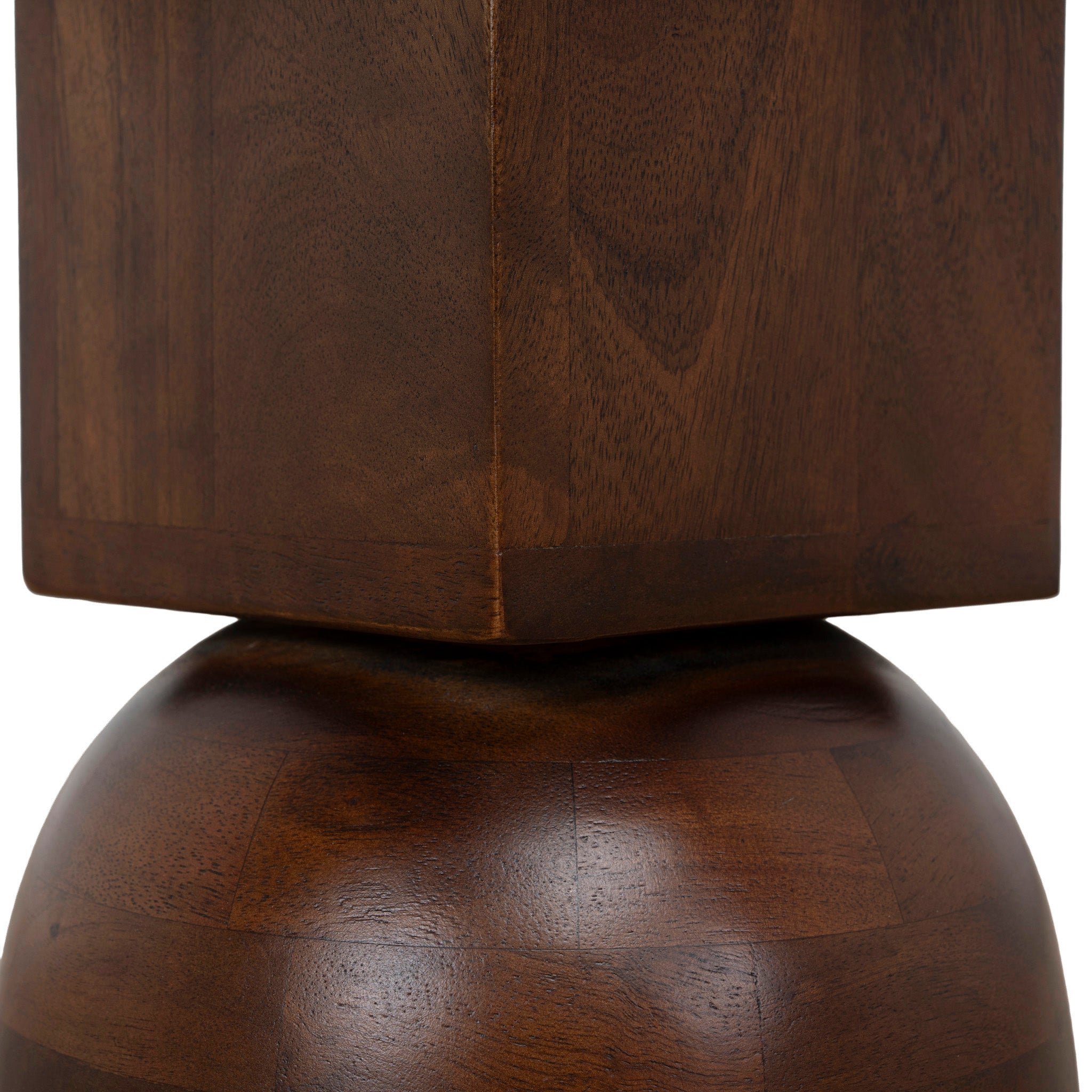 Calvado 35cm Side Table - Walnut Side Table Rebhi-Core