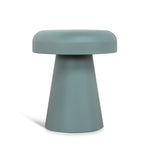 Zavro 40cm Round Side Table - Sage Green Side Table Bo Craft-Core
