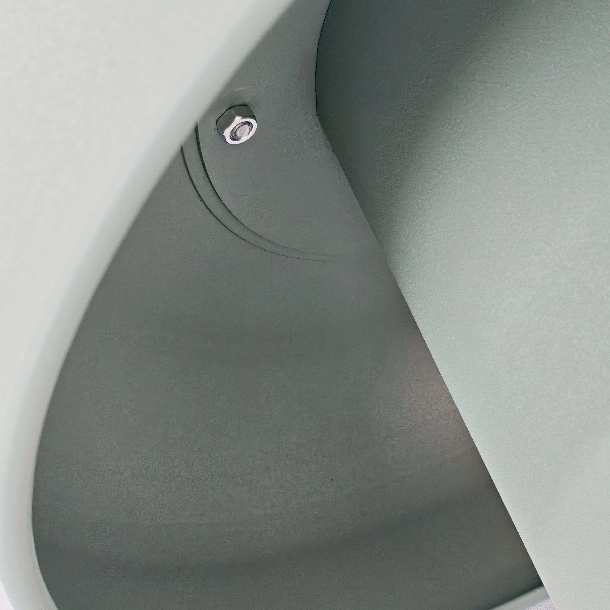 Zavro 40cm Round Side Table - Sage Green Side Table Bo Craft-Core