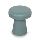 Zavro 40cm Round Side Table - Sage Green Side Table Bo Craft-Core