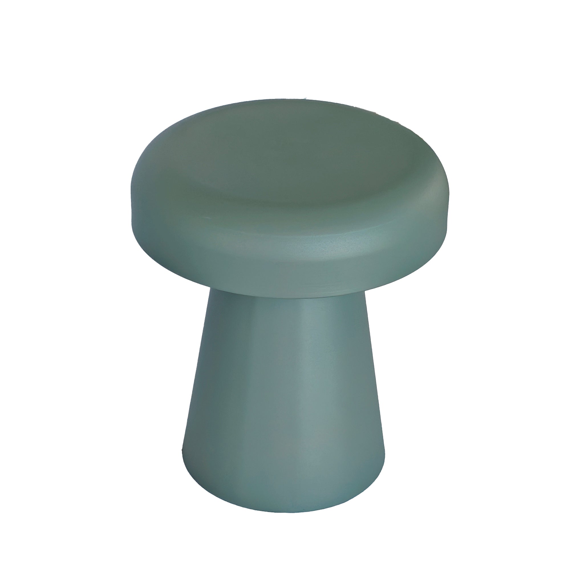 Zavro 40cm Round Side Table - Sage Green Side Table Bo Craft-Core