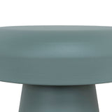 Zavro 40cm Round Side Table - Sage Green Side Table Bo Craft-Core