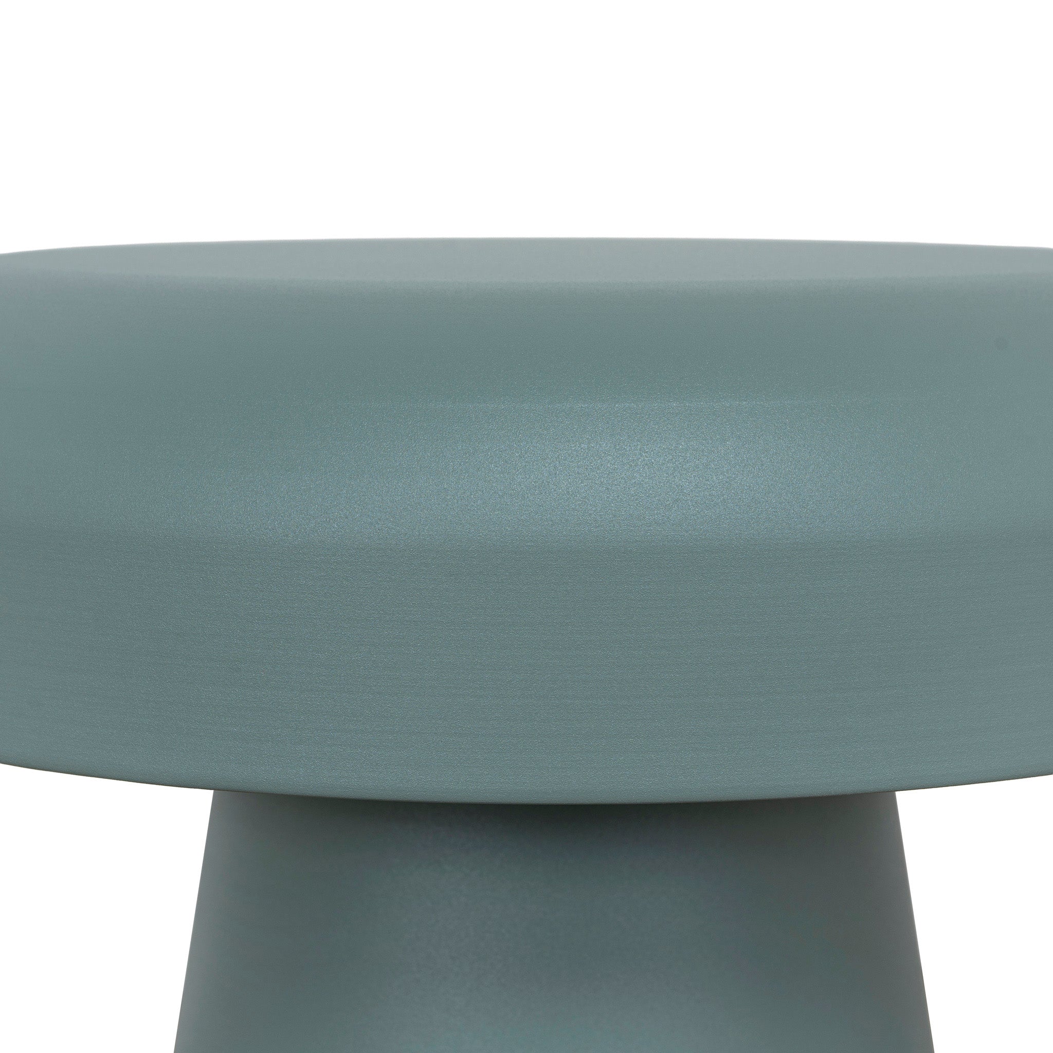 Zavro 40cm Round Side Table - Sage Green Side Table Bo Craft-Core