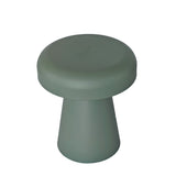 Zavro 40cm Round Side Table - Sage Green Side Table Bo Craft-Core