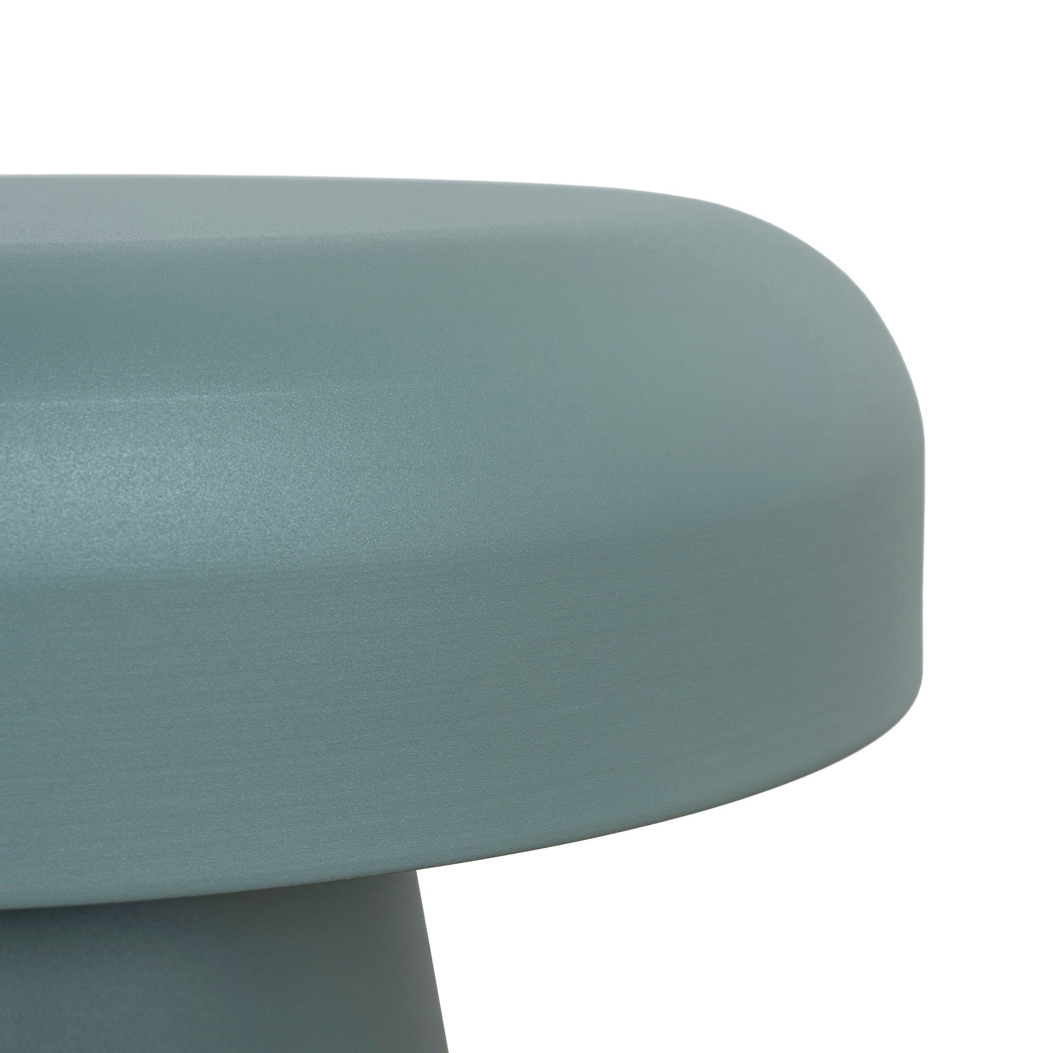 Zavro 40cm Round Side Table - Sage Green Side Table Bo Craft-Core