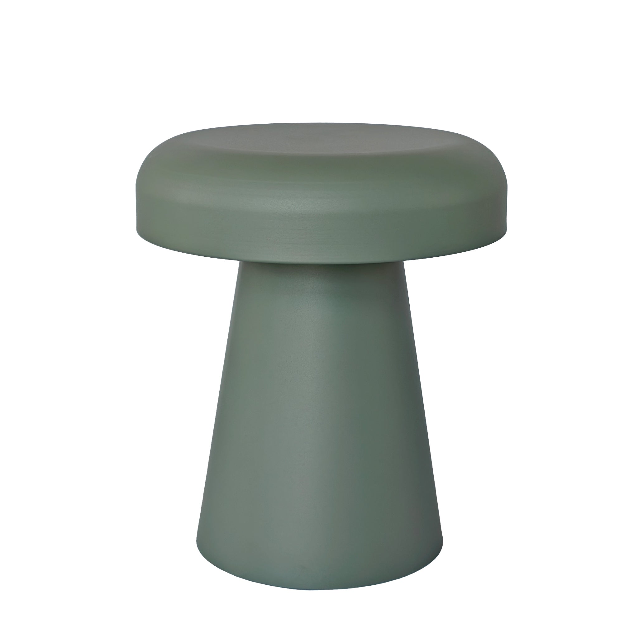 Zavro 40cm Round Side Table - Sage Green Side Table Bo Craft-Core