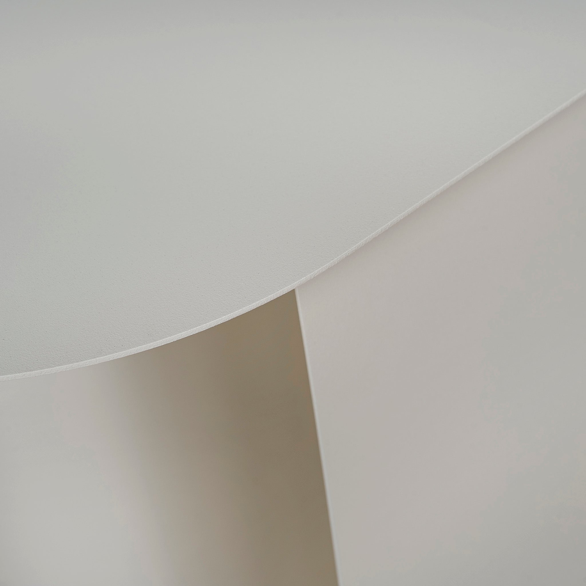 Vetra 50cm Side Table - Ivory White Side Table Bo Craft-Core