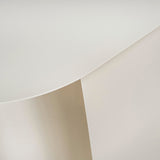 Vetra 50cm Side Table - Ivory White Side Table Bo Craft-Core