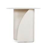 Vetra 50cm Side Table - Ivory White Side Table Bo Craft-Core