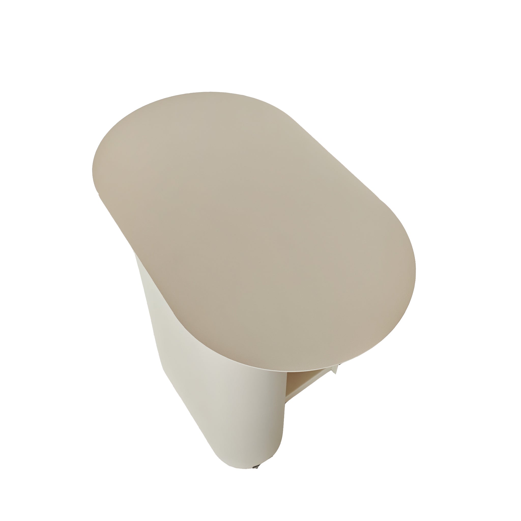 Vetra 50cm Side Table - Ivory White Side Table Bo Craft-Core