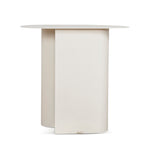 Vetra 50cm Side Table - Ivory White Side Table Bo Craft-Core