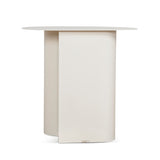 Vetra 50cm Side Table - Ivory White Side Table Bo Craft-Core