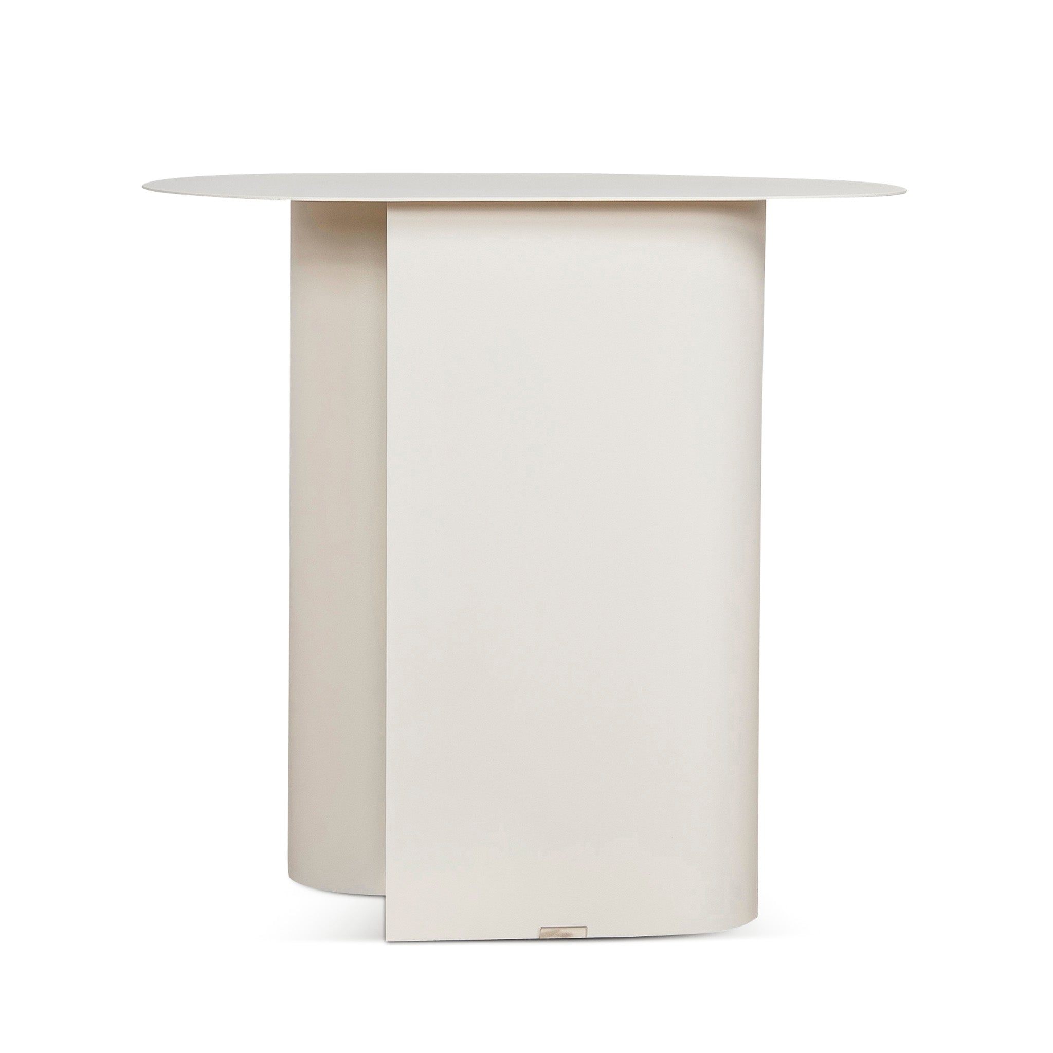 Vetra 50cm Side Table - Ivory White Side Table Bo Craft-Core