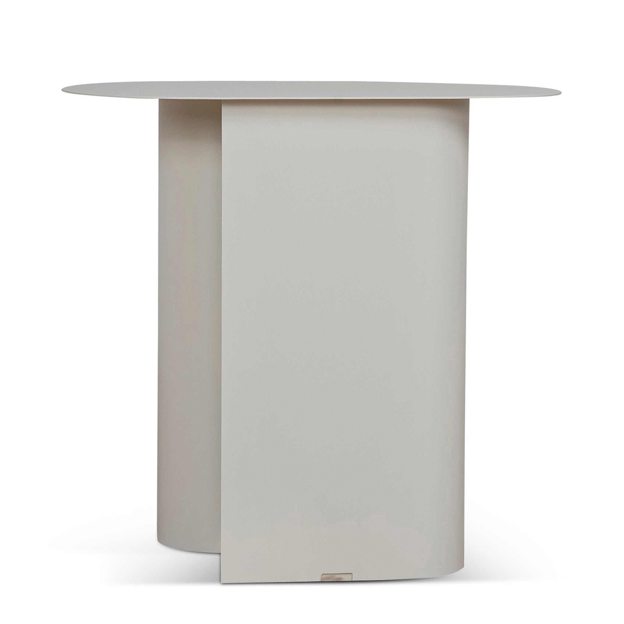 Vetra 50cm Side Table - Ivory White Side Table Bo Craft-Core