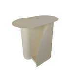 Vetra 50cm Side Table - Ivory White Side Table Bo Craft-Core