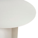 Vetra 50cm Side Table - Ivory White Side Table Bo Craft-Core