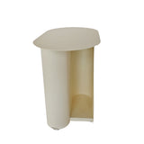 Vetra 50cm Side Table - Ivory White Side Table Bo Craft-Core