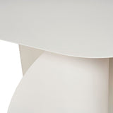 Vetra 50cm Side Table - Ivory White Side Table Bo Craft-Core