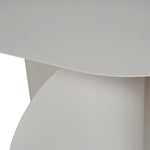 Vetra 50cm Side Table - Ivory White Side Table Bo Craft-Core