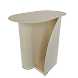 Vetra 50cm Side Table - Ivory White Side Table Bo Craft-Core